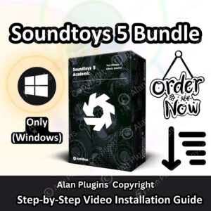 Soundtoys 5 Bundle for Windows 🎶 | Music Production Software 🎼 | DAW | VST Plugins, Reverb 🌟 | Lifetime Activation | AAX, VST3, VST, VST2 🎧