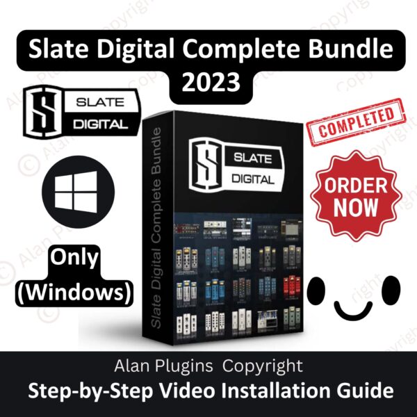 Slate Digital Complete Bundle 2023 for Windows 🎛️ | DAW | VST Plugins | Reverb | Mixing 🎶 | Lifetime Activation 🌟