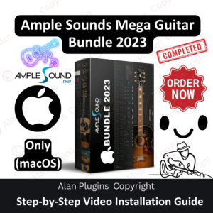 🎸 Ample Sounds Mega Guitar Bundle 2023 for Music Production Software 🎶 | DAW, VST Plugins, Reverb Effects, Lifetime Activation (macOS)