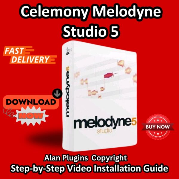 Celemony Melodyne Studio 5 for Music Production Software 🎛️ | Instruments, DAW, VST Plugins, Reverb Effects, Lifetime Activation (Windows & macOS)