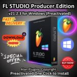 FL Studio Producer Edition v21.2.3 for Windows 🎶 | Preactivated DAW, VST Plugins, Mixing & Reverb | Lifetime Activation