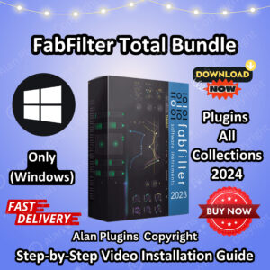 FabFilter Total Bundle for Windows Only 🎚️ | VST, VST3, AAX, Pre-Activated Plugins for Mixing & Reverb | Lifetime Activation