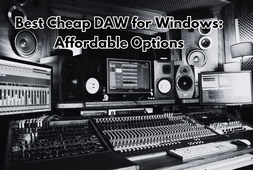 Best Cheap DAW for Windows: Affordable Options at AlanPlugins.com