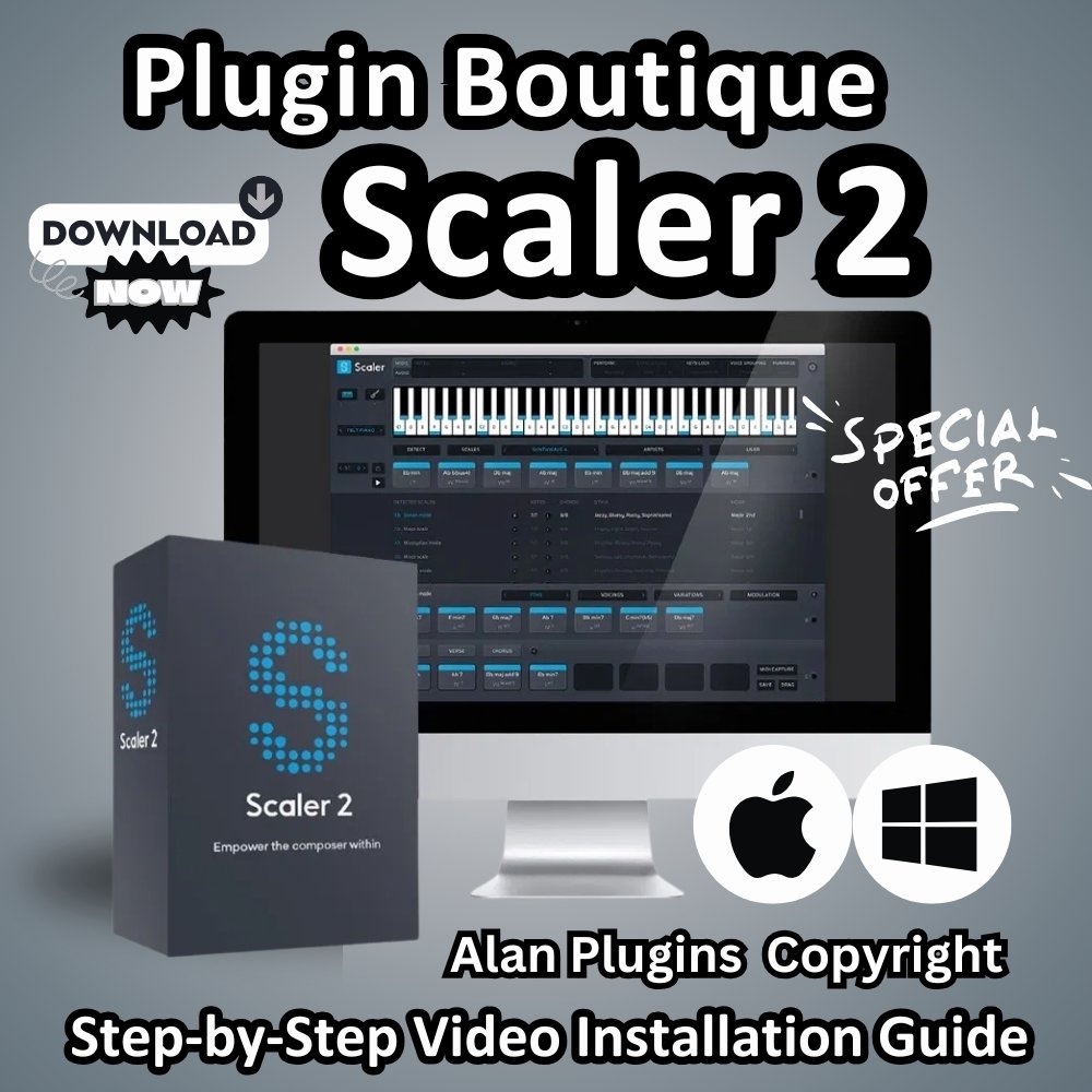 Plugin Boutique Scaler 2 🎹 | Chord Assistant | VST3, AU, AAX