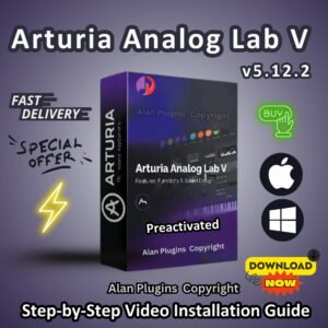 Arturia Analog Lab V Pro v5.12.2 for both MacOS and Windows