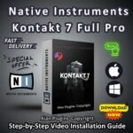 Native Instruments Kontakt 7 Full Pro for both MacOS and Windows