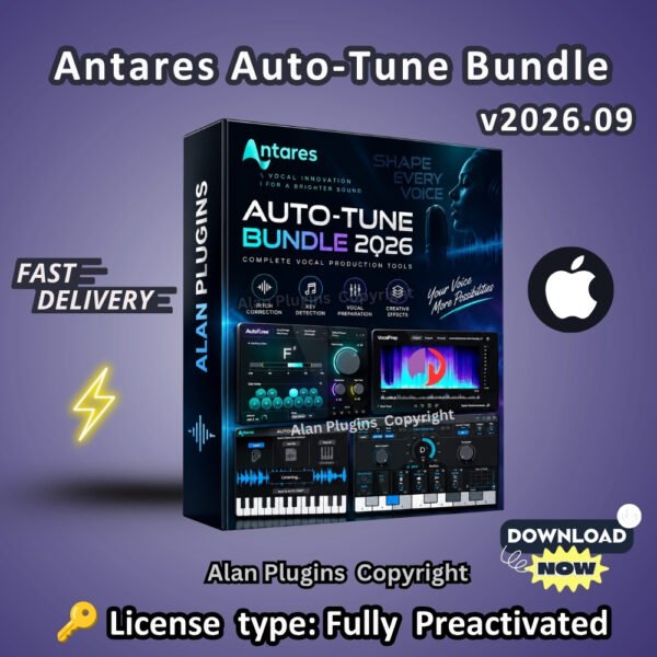 Antares Auto-Tune Bundle 2026 for macOS | Professional Vocal Production Suite