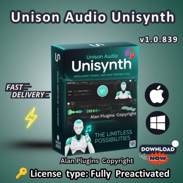 Unison Audio Unisynth v1 for Both Windows and MacOs