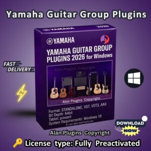 Yamaha Guitar Group Plugins 2026 for Windows Professional Guitar & Bass Effects Bundle